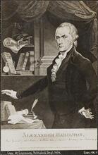 Alexander Hamilton. Copy of Engraving, Published Sept. 1804.