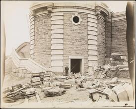 Riverside Drive Extension, Tool House and Staircase at 151st Street.