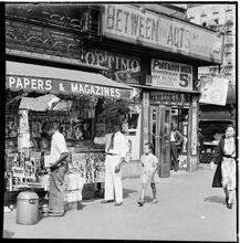 Newsstand, Harlem.