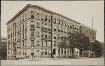 S.E. Cor. St. Nicholas Ave, and 152nd St, New York.