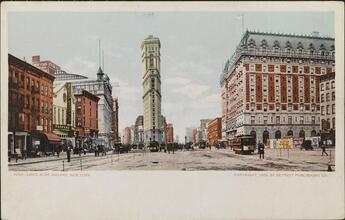 Long Acre Square, New York.