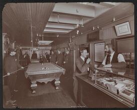 Bergen St. Billiard Room.
