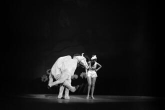 [Stage show "Rhapsody in Green" by Florence Rogge at Radio City Music Hall.]
