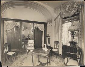 [Interior, parlor or boudoir.]