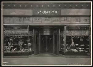 Schrafft's 625 Madison Avenue, Exterior, Window Front.