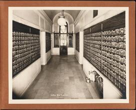 Letter Box Corridor [Union Club, 1 East 51st Street.]