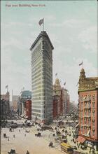 Flat Iron Building, New-York