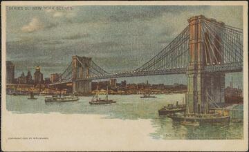 Brooklyn Bridge at Night.