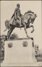 [Simon Bolivar Memorial.]
