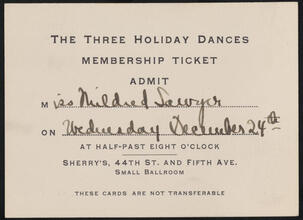 The Three Holiday Dances