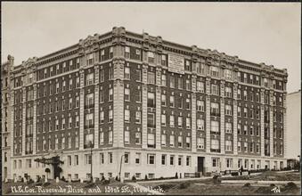 N.E. Cor. Riverside Drive, and 151st St., New York.