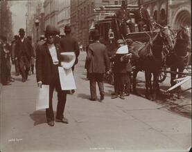 Advertising Coach, Fulton St., N.Y.