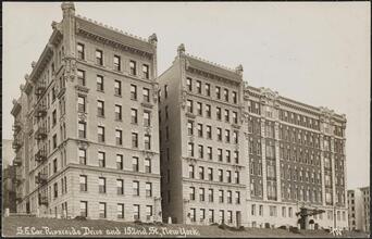S.E. Cor. Riverside Drive and 152nd St., New York.