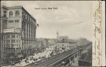 Hearld [Herald] Square, New York.