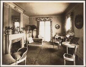 [Residence. Interior, sitting room.]