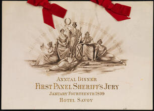 Annual Dinner First Panel Sheriff's Jury