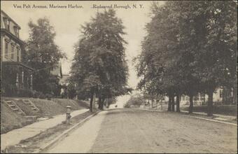Van Pelt Avenue, Mariners Harbor.  Richmond Borough, N.Y.
