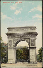 Washington Arch, New York.