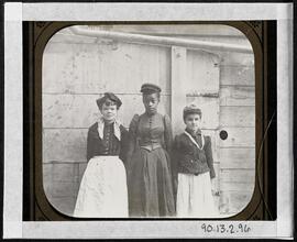 The Board of Election Inspectors in the Beach Street School.