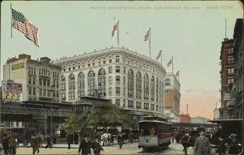 Macy's Department Store and Herald Square