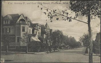 Cor. Avenue F and East 29th Street, Flatbush, N. Y.