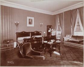 Interiors, John D. Crimmins, Bedroom.