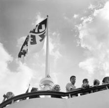 [People at the New York World's Fair.]