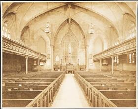 [Interior of unidentified church.]