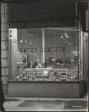 [Display window, gas appliances.]