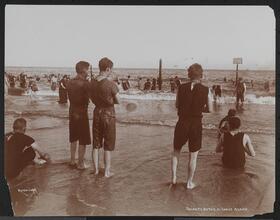 Going to Bathe--Coney Island.