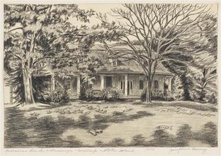 Moravian Church & Parsonage - New Dorp, Staten Island. 1950