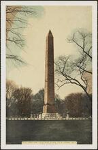 The Obelisk. Central Park, New York City.
