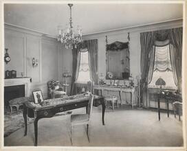 Mr. Arnold L. Scheuer's Residence 2 East 80th Street. Mrs. Scheuer's boudoir