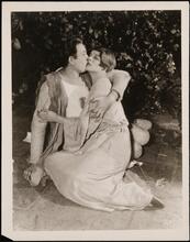 [The Nun and The Knight in the Forest Scene in "The Miracle".]