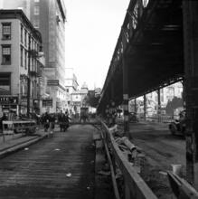 [Sixth Avenue El being dismantled.]