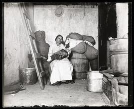 In the home of an Italtian Ragpicker, Jersey Street.