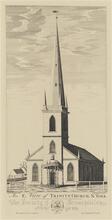 An E. View of Trinity Church, N. York