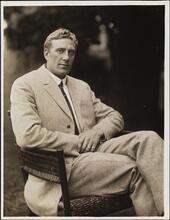 [Bombardier Billy Wells, champion Heavyweight of England.]
