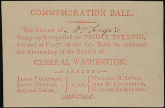 Commemoration Ball.