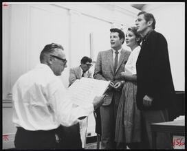 [Rehearsal for "110 in the Shade".]