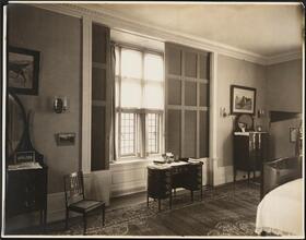 [Interior, bedroom.]