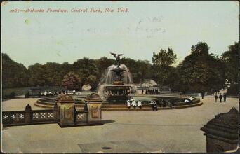 Bethseda Fountain, Central Park, New York.