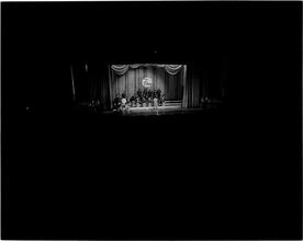 Swing Band Contest Sponsored by LOOK [Band performing on stage.]