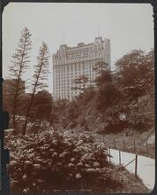 Plaza Hotel, View from Central Park.