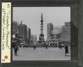 "Columbus Monument." 59th Street, Columbus Circle.