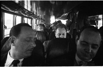 Vaughn Monroe [Inside the tour bus.]