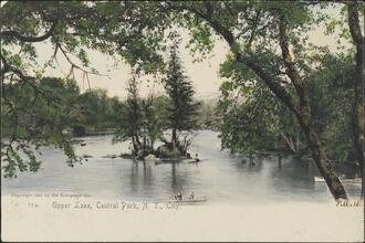 Upper Lake, Central Park, N. Y. City.