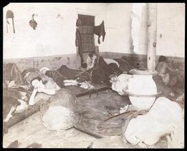 Women's Lodging Room in Eldridge Street Police Station.