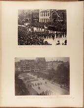 The Ancient & Honorable of Boston; West Point Cadets passing Union Square Commandant & Staff [Washington's Centennial Parades.]