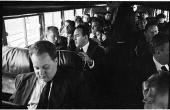 Vaughn Monroe [Inside the tour bus.]